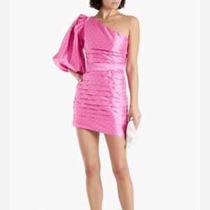 Love shack fancy polka dot dress